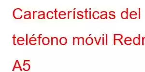 Características del teléfono móvil Redmi A5