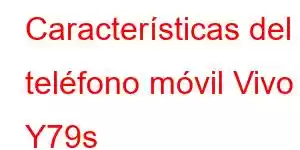 Características del teléfono móvil Vivo Y79s