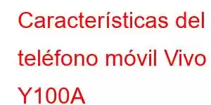 Características del teléfono móvil Vivo Y100A