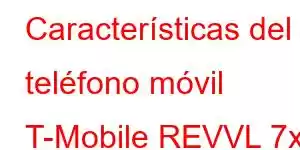 Características del teléfono móvil T-Mobile REVVL 7x Pro